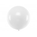 Balon okrągły 1M pastel biały - 1