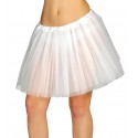 Spódniczka tutu biała spódnica z tiulu przebranie - 1