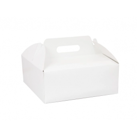 Karton białe Pudełko na tort ciasto 18x18 25szt - 1