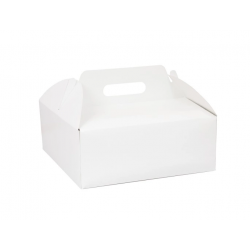 Karton białe Pudełko na tort ciasto 18x18 25szt