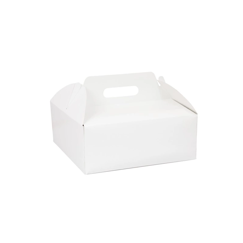 Karton białe Pudełko na tort ciasto 20x20 25szt - 1