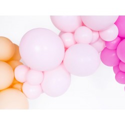 Balon strong 12cm pastel blady róż 100szt - 2