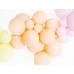 Balon strong 30cm pastel jasna brzoskwinia 100szt - 3