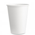 Kubki papierowe jednorazowe do kawy herbaty białe 400ml 50 sztuk - 1