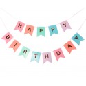 Girlanda baner urodzinowy kolorowy Happy birthday - 1