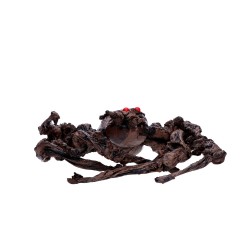 Sztuczny pająk dekoracja halloweenowa 100cm/95cm - 2