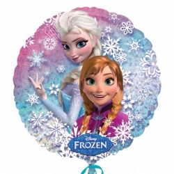 Balon foliowy Kraina Lodu Anna Elsa Frozen na hel