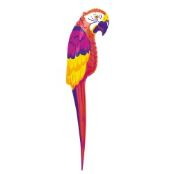 Dmuchaniec papuga ptak tropiki kolorowa duża - 1