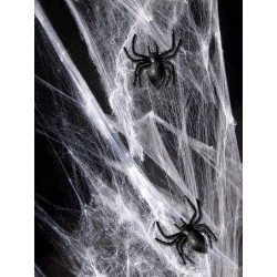 Sztuczne pająki plastikowe na halloween 10szt 3cm - 4