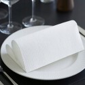 Serwetki flizelinowe Premium białe 40 x 40cm 50szt - 4