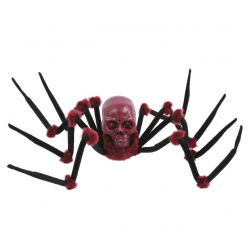 Sztuczny pająk dekoracja halloweenowa 90 cm
