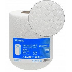 Ręcznik biały celuloza profesjonalny Velvet 52m x1 - 1