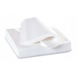 Serwetki papierowe gastronomiczne białe 500 sztuk 15x15 cm na sztućce