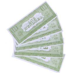Sztuczna Gotówka Papierowa a'la dolary pieniądze atrapa 75 szt - 3