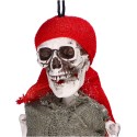 Szkielet pirata wiszący dekoracja halloweenowa  40cm - 2