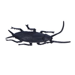 Sztuczne chrząszcze robaki plastikowe na halloween 7cm 12szt - 3