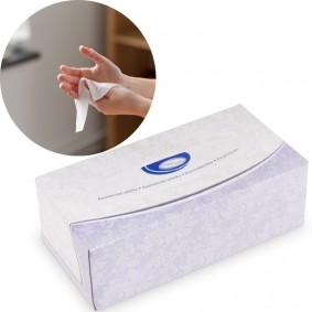 Chusteczki higieniczne wyciągane 2 warstwowe w pudełku 150szt - 1