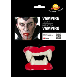 Zęby wampira sztuczna szczęka Halloween Dracula