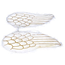 Skrzydła anielskie anioła wróżki dla dzieci strój - 7