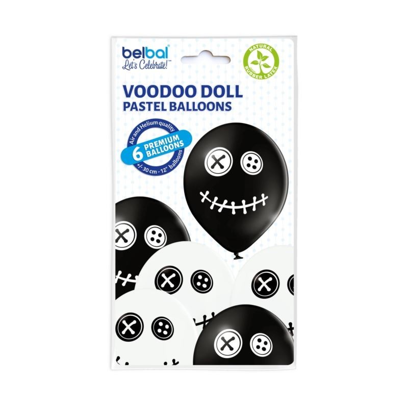Balon D11 Voodoo Doll 6szt - 2