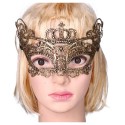 Maska ażurowa Złota Królowa - 2