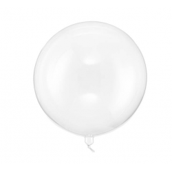 Balon transparenty okrągły kula przezroczysta