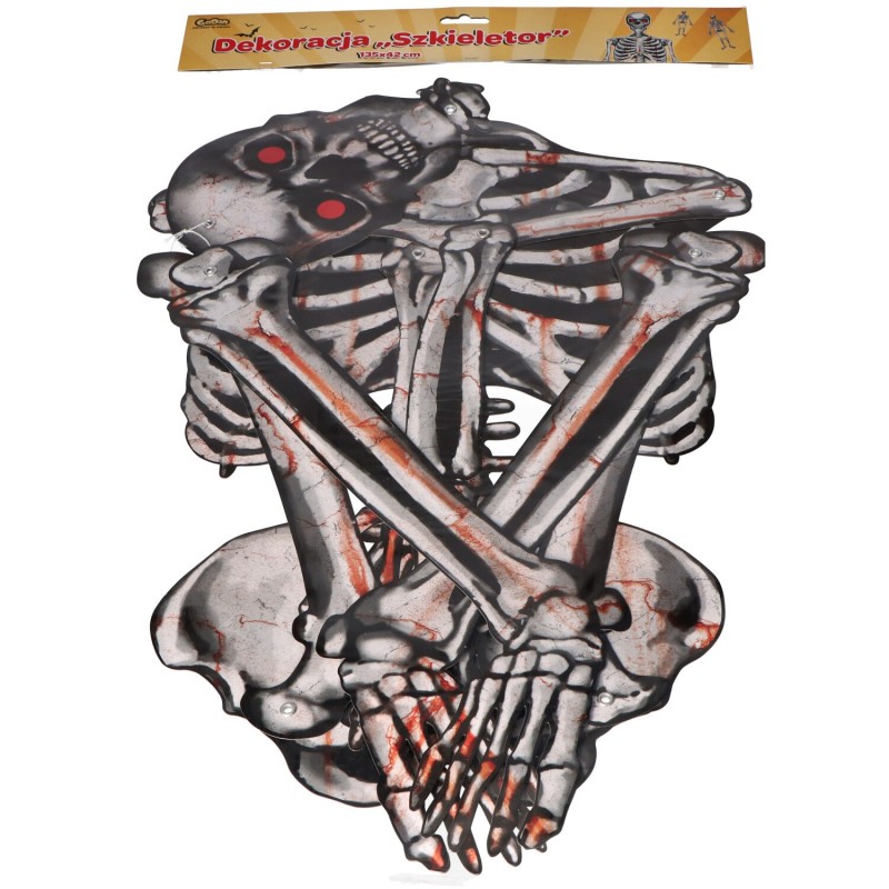 Dekoracja wisząca Szkieletor rozm.135x42cm - 2