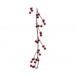 Girlanda naturalna piankowa z jagód świąteczna - 1
