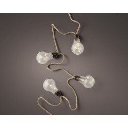 Żarówki microLED na sznurze 40 LED wew ciepły biały 270cm
 - 1