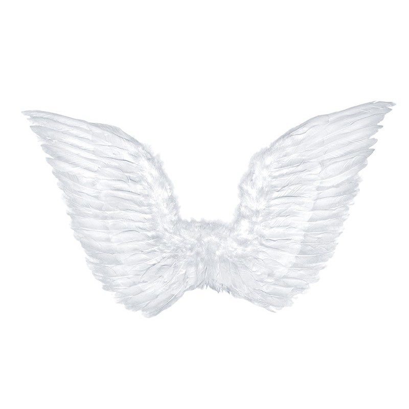 Skrzydła anioła białe 75x45cm - 1