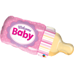 Balon foliowy butelka dziecka baby shower girl
