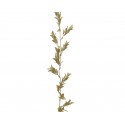 Girlanda dekoracyjna brokatowa jasne złoto x1 - 1