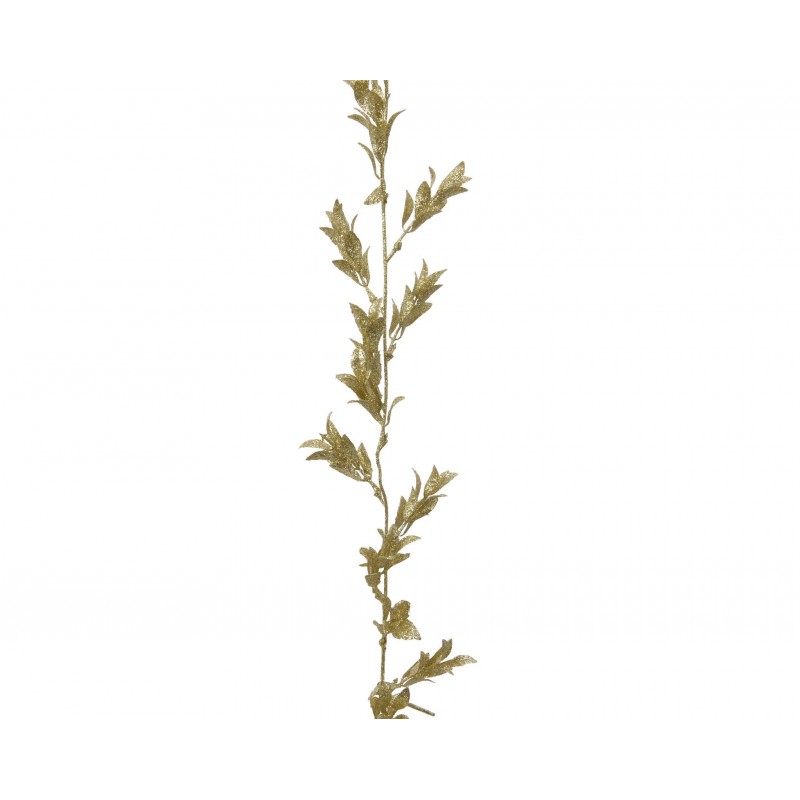 Girlanda dekoracyjna brokatowa jasne złoto x1 - 1
