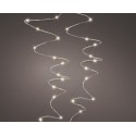 Lampki microLED 360 zew c.biały 1.75m (srebrne)
 - 1