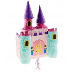 Piniata dla dzieci na urodziny zamek księżniczki