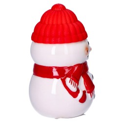 Kubek ceramiczny świąteczny z pokrywką Mikołaj Renifer Bałwan - 33