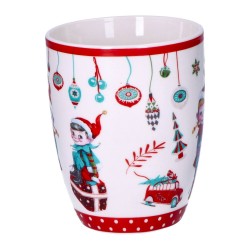 Kubek ceramiczny z uchem świąteczny do Kawy Herbaty - 4