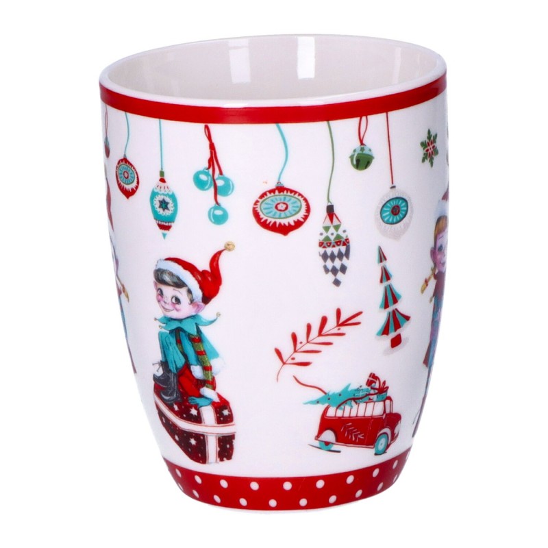 Kubek ceramiczny z uchem świąteczny do Kawy Herbaty - 4