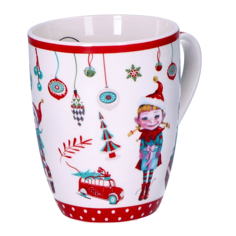 Kubek ceramiczny z uchem świąteczny do Kawy Herbaty - 5