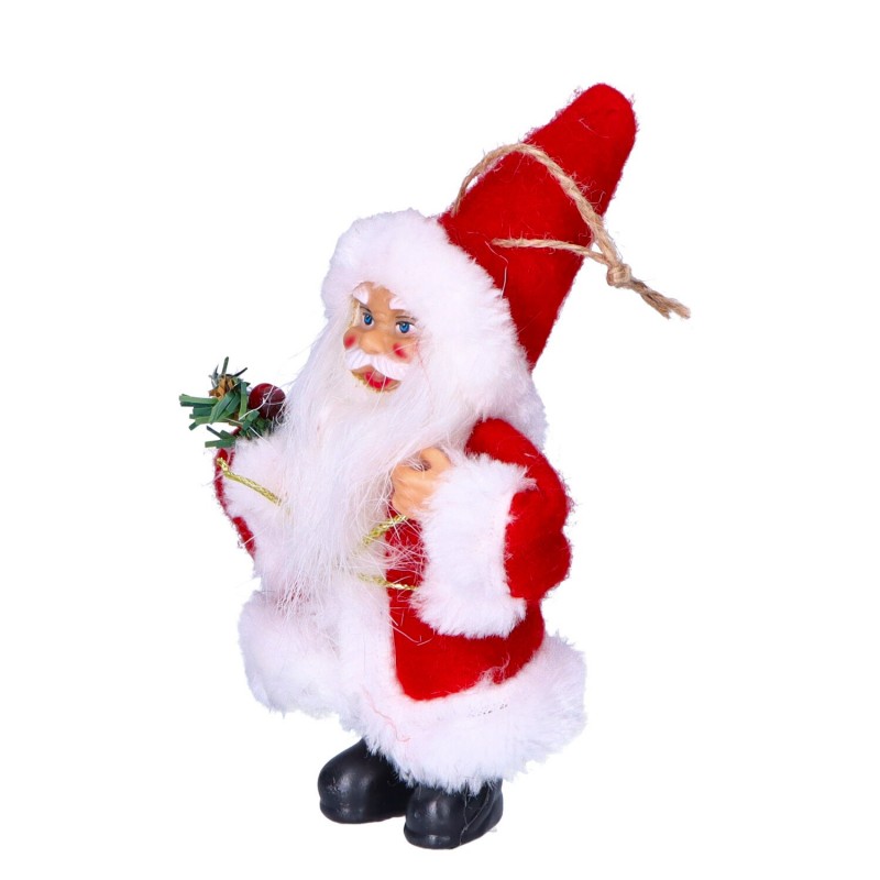 Mikołaj figurka świąteczna wisząca na choinkę x1 - 3