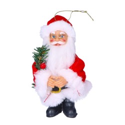 Zawieszka Święty Mikołaj dekoracja świąteczna 13cm