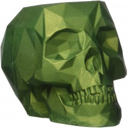 Osłonka czaszka 17x11,5x11,5cm zielona