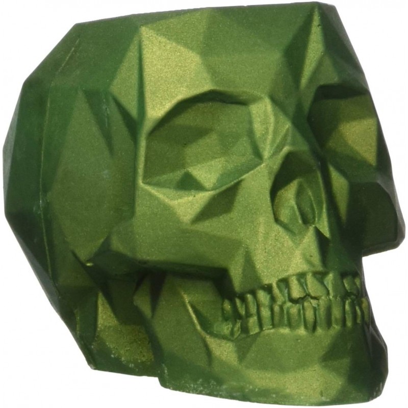 Osłonka czaszka 17x11,5x11,5cm zielona - 1