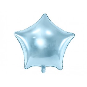 Balon foliowy 19 gwiazdka błękitna - 1