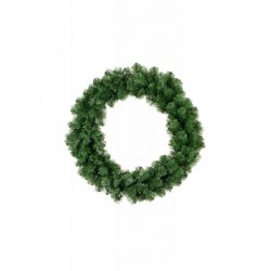 Wianek świąteczny zielony okrągły DIY duży 65cm