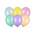 Balony lateksowe strong 27cm perłowe kolorowe mix 100szt - 1