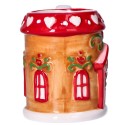 Kubek ceramiczny Bożonarodzeniowy domek z piernika cukrowa laska - 7
