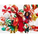 Balon foliowy Święty Mikołaj świąteczny - 4