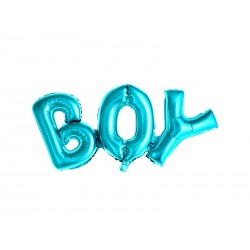 Balon foliowy Boy niebieski 29x67cm - 1