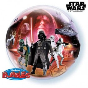 Balon foliowy Star Wars Darth Vader Sith bubbles - 1
